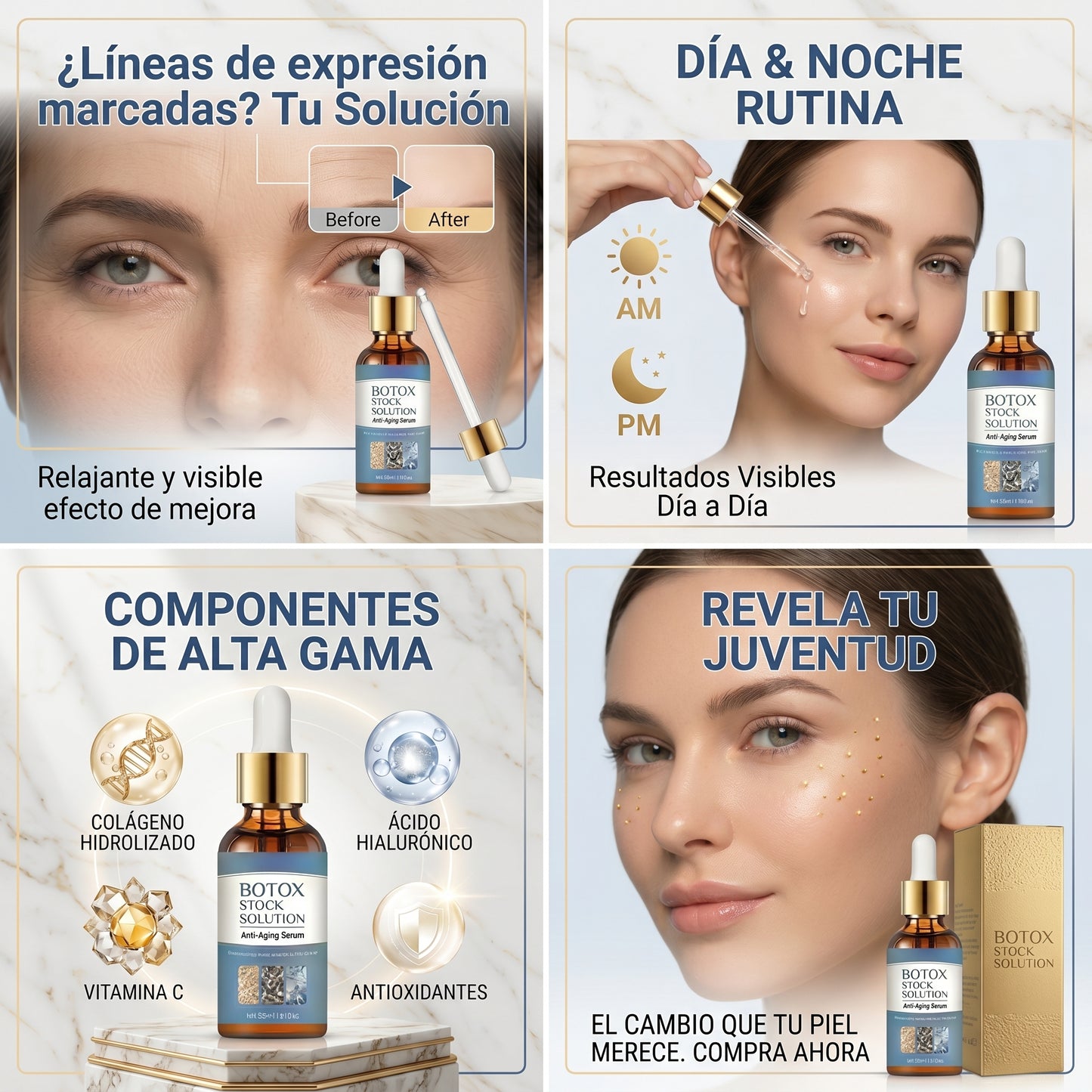 Botóx Solution — Tensa, Hidrata y Rejuvenece