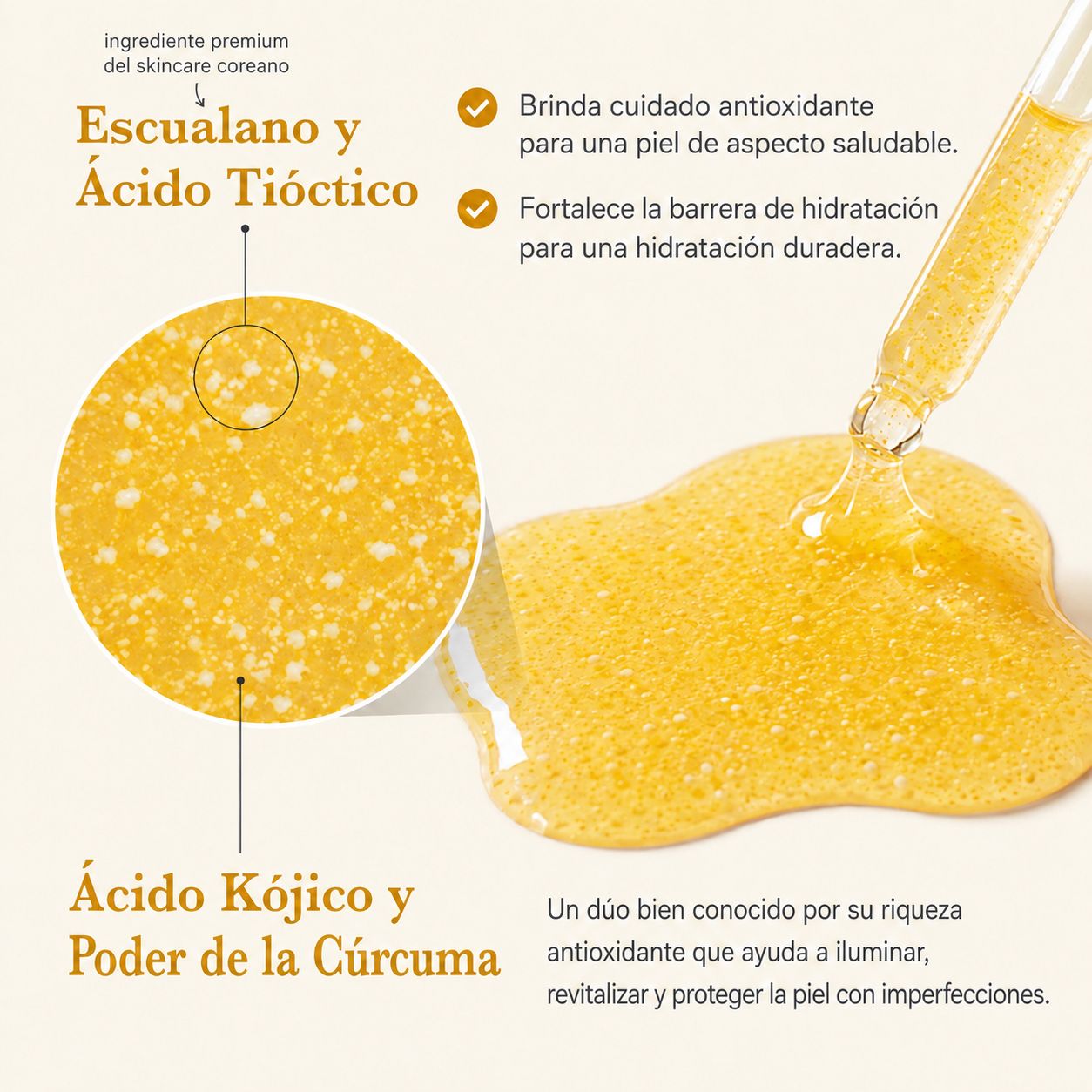 Sérum Coreano Antimanchas Kojic + Turmeric®